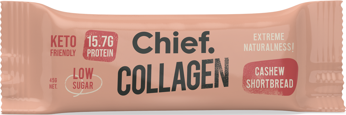 Chief Collagen Bar Cashew Shortbread