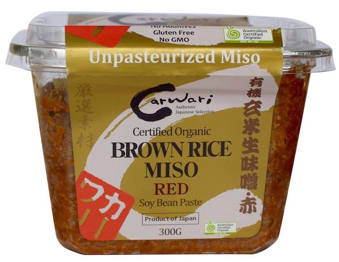 Carwari Organic Brown Rice Red Miso Paste