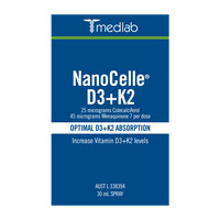 Medlab NanoCelle D3 + K2 Oral Spray