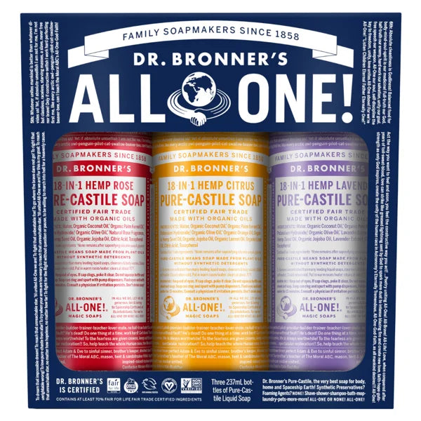 Dr. Bronners Carnival Gift Set