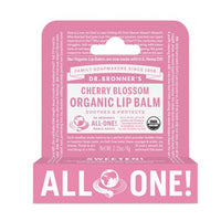 Dr. Bronners Organic Lip Balm - Cherry Blossom - NEW | Mr Vitamins