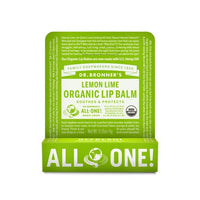 Dr. Bronners Organic Lip Balm - Lemon Lime - NEW | Mr Vitamins