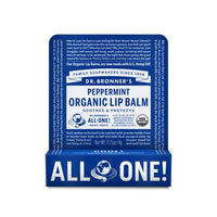 Dr. Bronners Organic Lip Balm - Peppermint - NEW | Mr Vitamins