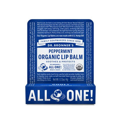 Dr. Bronners Organic Lip Balm - Peppermint - NEW