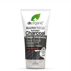 Dr Organic Face Scrub Activated Charcoal