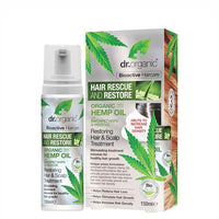 Dr Organic Hair & Scalp Treatment Restoring Organic Hemp Oil