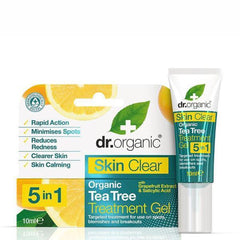 Dr Organic Treatment Gel Skin Clear - Organic Tea Tree