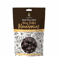 DR SUPERFOODS Honey Roasted Macadamias Dark Chocolate