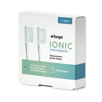 Dr Tungs Ionic Toothbrush (Soft) Replacement Heads (Twin Pack) | Mr Vitamins