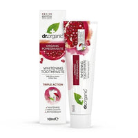 Dr Organic Toothpaste (Whitening) Organic Pomegranate