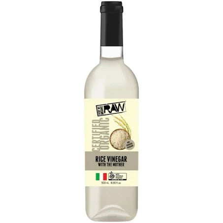 EVERY BIT ORGANIC RAW Rice Wine Vinegar With The Mother