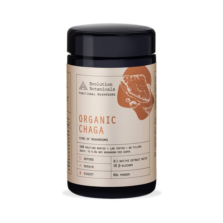Evolution Botanicals Organic Chaga King of Mushrooms