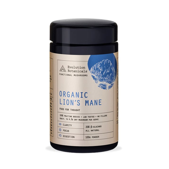 Evolution Botanicals Organic Lion's Mane Food For Thought