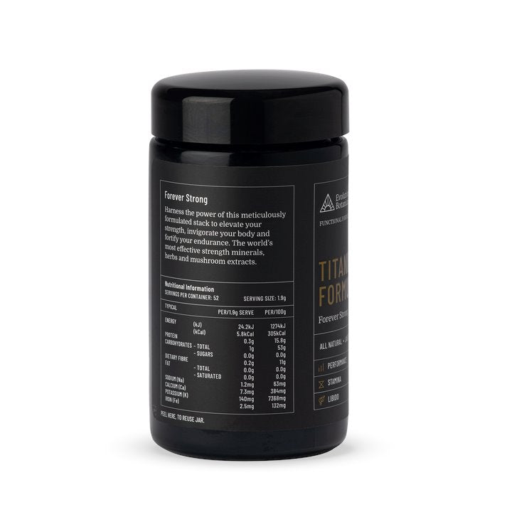 Evolution Botanicals Titanium Formula Forever Strong