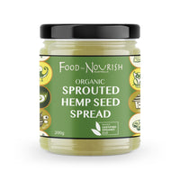 Food To Nourish Sprouted Hemp Seed Spread | Mr Vitamins