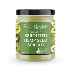 Food To Nourish Sprouted Hemp Seed Spread