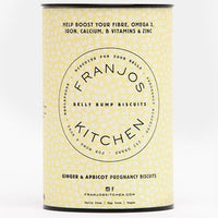 Franjos Kitchen Ginger and Apricot Pregancy Biscuits