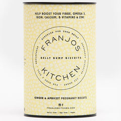 Franjos Kitchen Ginger and Apricot Pregancy Biscuits