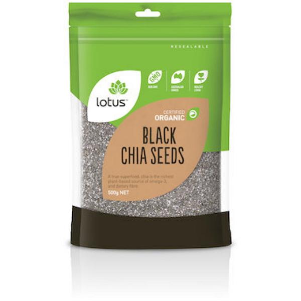 Lotus Organic Black Chia Seeds