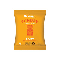 Funday Natural Sweets Gummy Bears Fruity Vegan