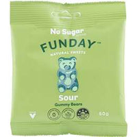 Funday Natural Sweets Gummy Bears Sour Vegan | Mr Vitamins