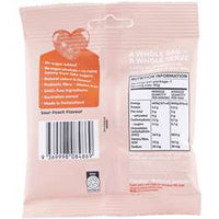 Funday Natural Sweets Gummy Hearts Sour Peach