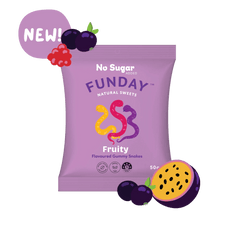 Funday Natural Sweets Gummy Snakes Fruity