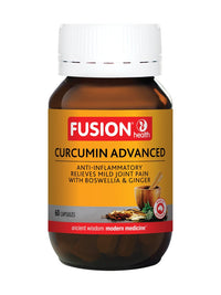 Fusion Health Curcumin Advanced | Mr Vitamins
