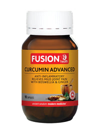 Fusion Health Curcumin Advanced | Mr Vitamins