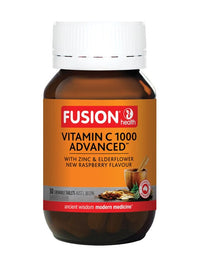 Fusion Health Vitamin C 1000 Advanced With Elderflower Chewable | Mr Vitamins