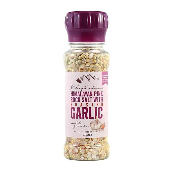 Chefs Choice Pink Rock Salt With Garlic
