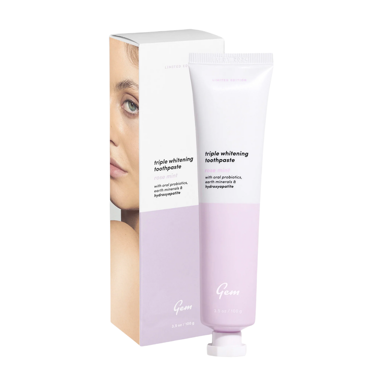 GEM Toothpaste Triple Whitening Pink Marshmallow