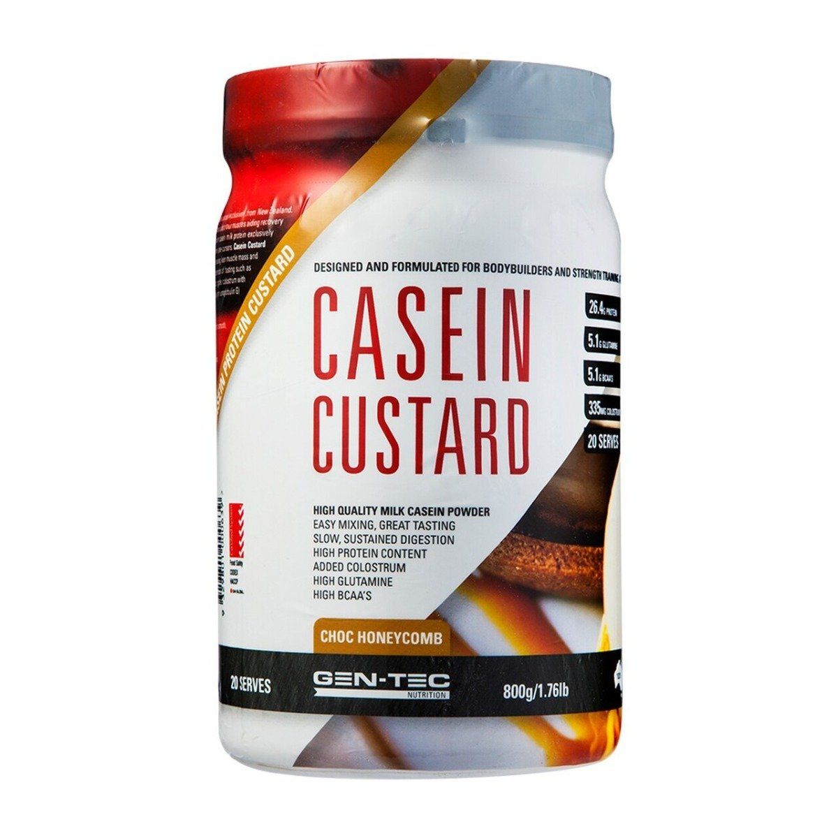 Gen-Tec Casein Custard