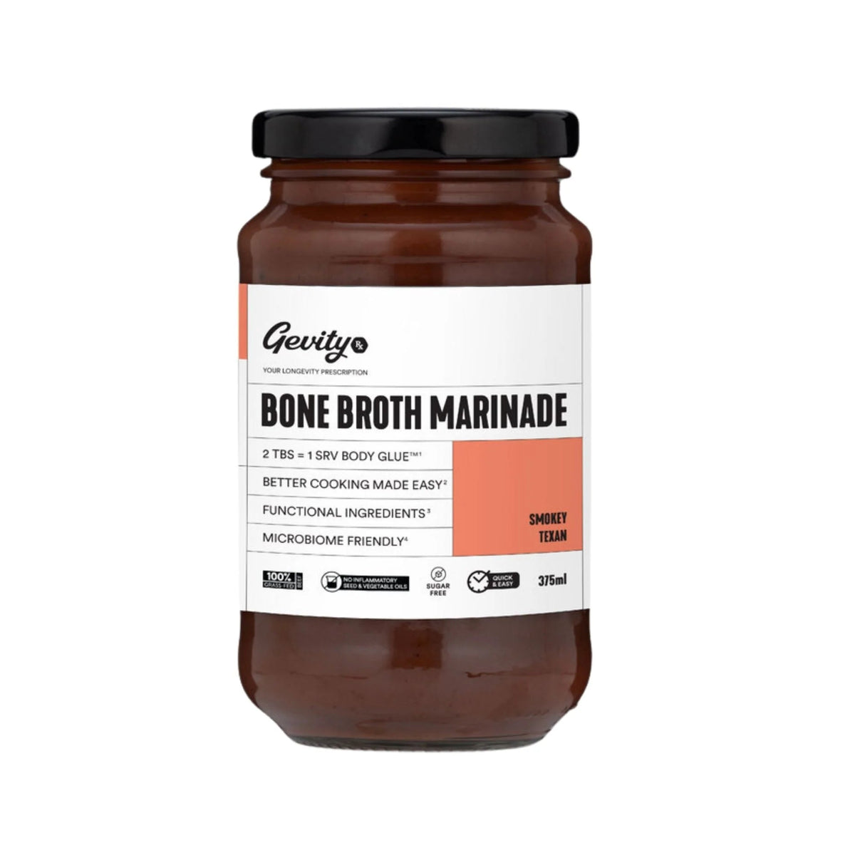Gevity RX Broth Marinade Smokey Texan