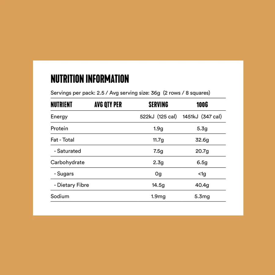 Gevity RX Sweet Guts Salted Caramel Chocolate 90g