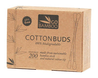 Go Bamboo Cotton Buds 100% Biodegradable
