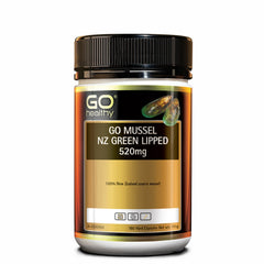 GO Healthy GO Mussel Nz Green Lipped 520mg