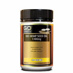 GO Healthy Hemp Seed Oil 1100mg