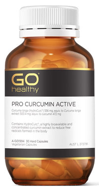 GO Healthy Pro Curcumin Active | Mr Vitamins