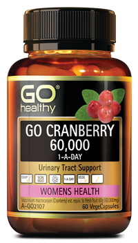 GO CRANBERRY 60000plus 60VC 60 Capsules | Mr Vitamins