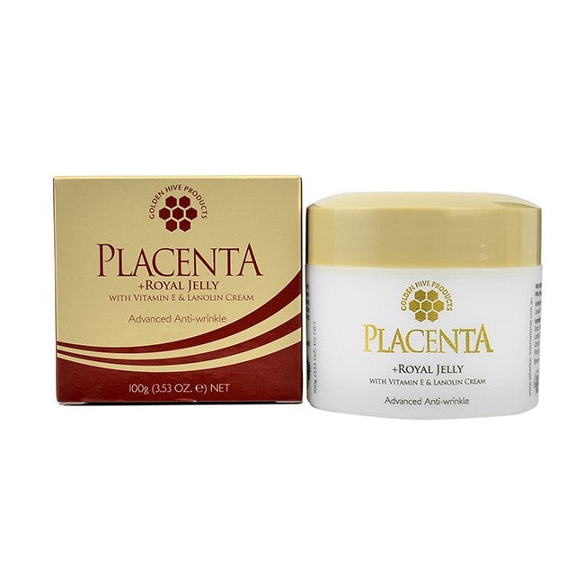 Golden Hive Placenta & Royal Jelly With Vitamin E & Lanolin Cream