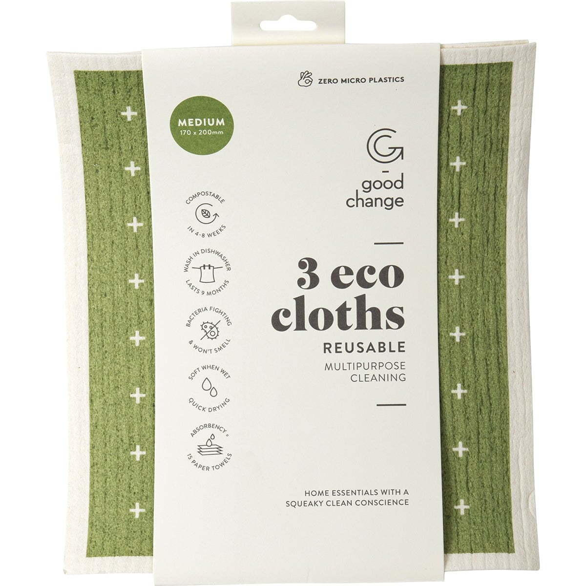 Good Change Store Eco Cloth Medium – Mr Vitamins