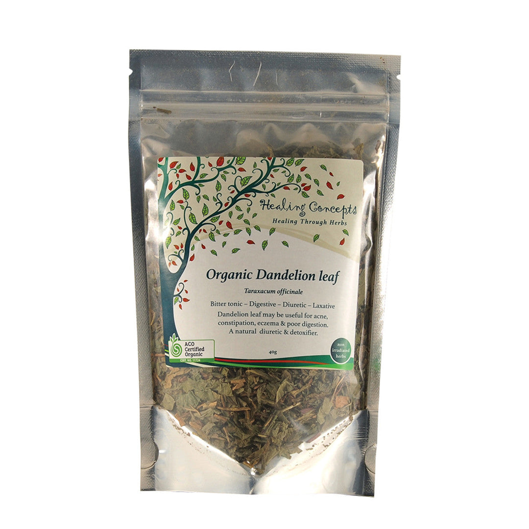 HEALING CONCEPTS Organic Dandelion Leaf Tea 40g