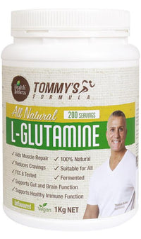 HA TOMMYS L GLUTAMINE 1KG Natural| Mr Vitamins