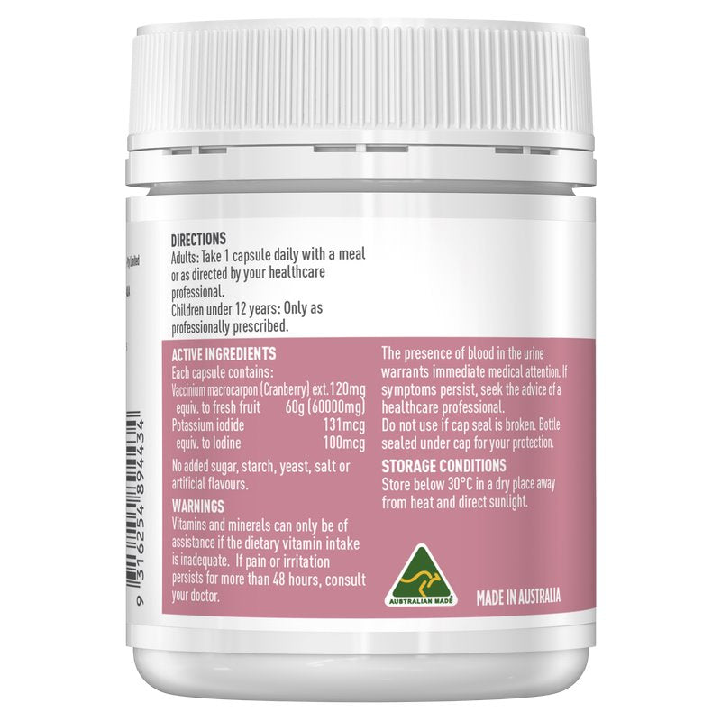 Healthy Care Cranberry Ultra Strength 60000mg 60 Caps