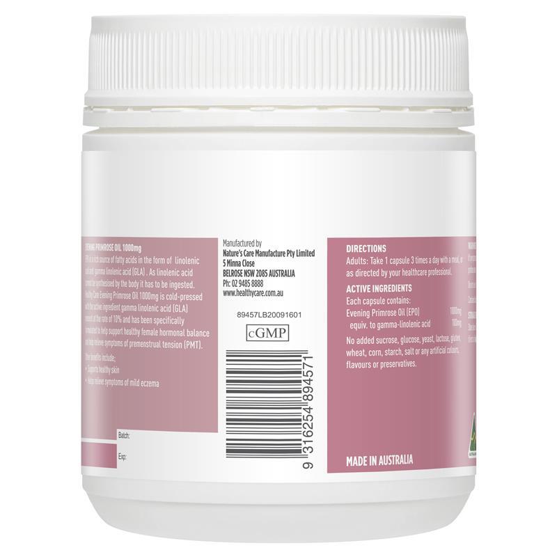 Healthy Care Evening Primrose Oil 1000mg