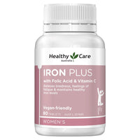 Healthy Care Iron Plus 80 Tablets | Mr Vitamins
