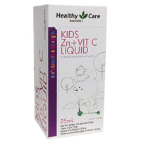 Healthy Care Kids Zinc + Vitamin C Liquid 25ml | Mr Vitamins