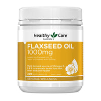 Healthy Care Super Flaxseed Oil 1000mg | Mr Vitamins
