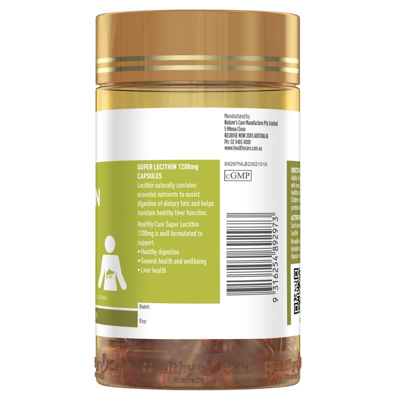 Healthy Care Super Lecithin 1200mg
